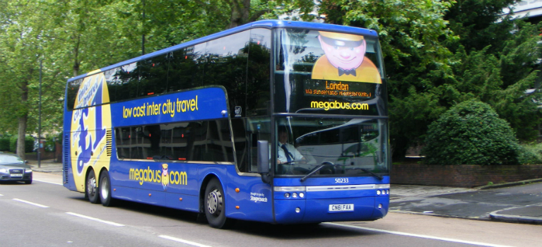 Where can you purchase Megabus tickets online?